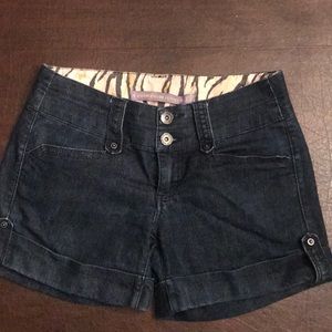 Boom Boom Jeans Denim shorts Juniors size 1